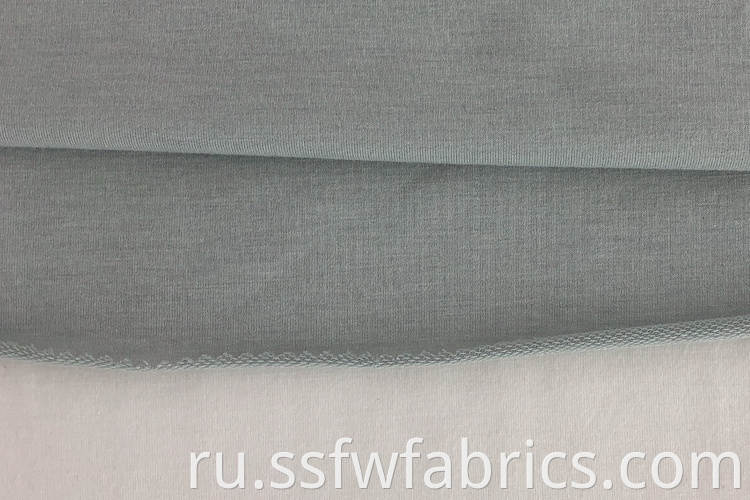 Grey French Terry Cloth Fabric